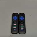 (Pack of 2) Replacement-Remote-Control for Roku-TV,Compatible for TCL Roku/Hisense Roku/Onn Roku/Philips Roku Smart TVs(Not for Roku Stick and Box)