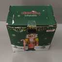 DomKom 12FT Christmas Inflatables Nutcracker, Giant Nutcracker Holds Candy Cane Blow up Yard Decoration, Outdoor Built-in LED Lights Party Lawn Holiday Winter Decor Outside