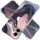 for Samsung Galaxy S25 Edge Case 5G 6.65", [10FT Military Grade Drop Test] Marble Planet Soft Slim TPU Protective Shockproof Phone Case CoverNight