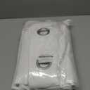 H.VERSAILTEX White Curtains 84 inches Long for Living Room Thermal Insulated Room Darkening Window Treatment Panels Drapes Light Reducing Curtains for Bedroom, 2 Panels, 52" W x 84" L, White