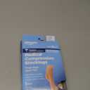 Amazon Basic Care Medical Compression Stockings, 20-30 mmHg Support, Women & Men Thigh Length Hose, Open Toe, Beige, X-Large (Previously NuVein)