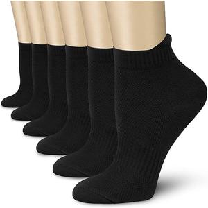 CHARMKING Compression Socks for Women & Men Circulation (2 Pairs) 15-20 mmHg is Best Support for Athletic Running Cycling Black S/M