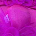 Dressfan Wide Brim Fascinator Derby Hats for Women,20s Detachable Flow, Purple X38