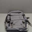 FUTURE AESTHEICS Travel backpack Carry-on Travel Backpack For Women Men Flight Approved Business Weekender Overnight Waterproof Daypack (Grey)