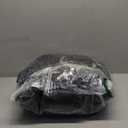 RISISSIDA Women Winter Fur Lined Coat,Puffer Jacket with Long Fur Trim Hooded,Warm Leather Bubble Overcoat Cold-resistant, 1XL