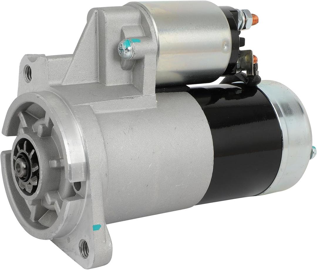 SCITOO Starter Motor 17196 for Nissan for D21 3.0L 1990-1994 for Nissan for Pathfinder 3.0L 1990-1995 for Nissan for Pickup 3.0L 1995 12V CW 9-Teeth 1.4KW PMGR