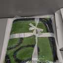 Qeils Reusable Dog Pee Pads, 2 Pack Super Absorbent & Leakproof Washable Puppy Pads with Soft Green Top Layer, for Potty Training, Crates, Couch, Car Seats & Pet Beds, 18"x24."