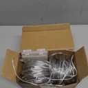 JMEXSUSS 2 Pack Battery Operated String Lights Outdoor, Total 200 LED 8 Modes Battery Powered Rope Lights with Remote &Timer, Christmas Light for Car Trampoline Tree Camping Garden Decor (Multicolor)