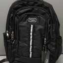 FUEL Travel Laptop Backpack Sport Shock Multi Large Compartments for College Bookbag, Hiking, Work, 18.5 x 13 x 7 Inches, Inch Black