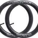 2 PCS 18" Bike Tubes 18x1.75/2.125 AV32mm Schrader Valve 47/57-355 Bicycle Tube Compatible with 18 X 1.75 18 X 1.90 18 X 1.95 18 X 2.0 18 X 2.10 18X2.125 Bike Tire Tube