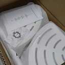 Matte White Tension Shower Caddy Corner Organizer, Rust-Proof Stainless Steel | 4 Deep Adjustable Shelves, Anti-Slip Tension Pole 34–114” | Hooks, Towel Bar & Soap Holder for Clean Modern Bathrooms