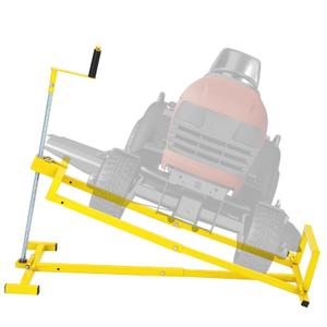 Garvee 880Lb Lawn Tractor Lift Jack for Riding Mowers - Yellow