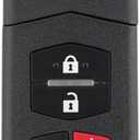 Key Fob Replacement Fits for 2010-2013 Mazda 3 Sedan Mazda 6 / 2007-2013 Mazda CX-9/ 2006-2015 Mazda MX-5 Miata Keyless Entry Remote Control BGBX1T478SKE12501