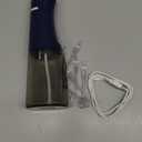 Onlyone Water Dental Flosser Pick for Teeth 300ML Portable Oral Irrigator Rechargeable Travel Irrigation Cleaner Cordless Electric Flossing Machine for Teeth Cleaning Power Flossers IPX7 Waterproof (Blue)