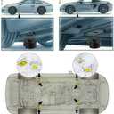 Jack Pad for Porsche 911 964 991 993 996 Turbo 997 Cayman Boxster Rubber Jack Stand Pucks Adapter Lifting Car 2 Pack