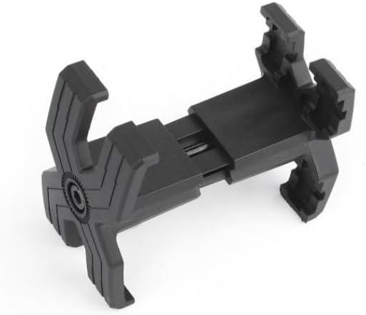 Double Joint Retractable Clamp,Nylon Lightweight Design Hunting Tool Accessories, Black