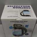 Chefman Electric Kettle, 1.8L 1500W, Hot Water Boiler, Removable Lid for Easy Cleaning, Auto Shut Off, Boil-Dry Protection, Stainless Steel Filter, BPA Free, Borosilicate Glass Electric Tea Kettle (Black)