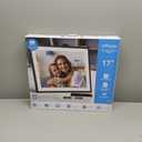 17" Digital Photo Frame Large-Digital-Picture-Frame - 32GB Touchscreen Display, Auto-Rotate, Load Photo Video from Phone to Digital Frame Via App or Email, Free Cloud, Birthday Gifts for Mom Dad