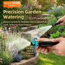High Pressure Hose Nozzle, 2026 Upgraded All Metal Jet Sweeper Nozzle for Garden Hose, Heavy Duty Adjustable Twist Water Sprayer for Car Wash, Patio, Driveway and Outdoor Cleaning (1 PC)