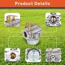 labwork 4785323S Carburetor Replacement for Kohler K241 and K301 Cast Iron Engines 10-12HP Motor 47 853 23-S 26 Carb