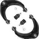 4pc Front Upper Control Arms with Ball Joint Suspension Kit Fit for Acura CL 2001-2003 Fit for Acura TL 1999-2003 Fit for Honda for Accord 1998-2002 K620284 K620285 K9643