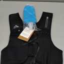 Zelvot Running Vest for Women Men, USA Original Patent, Adjustable Chest Straps Running Hydration Vest with 500ml Soft Flask, Lightweight Reflective Hydration Backpack for Marathon
(Black, XS/ S)