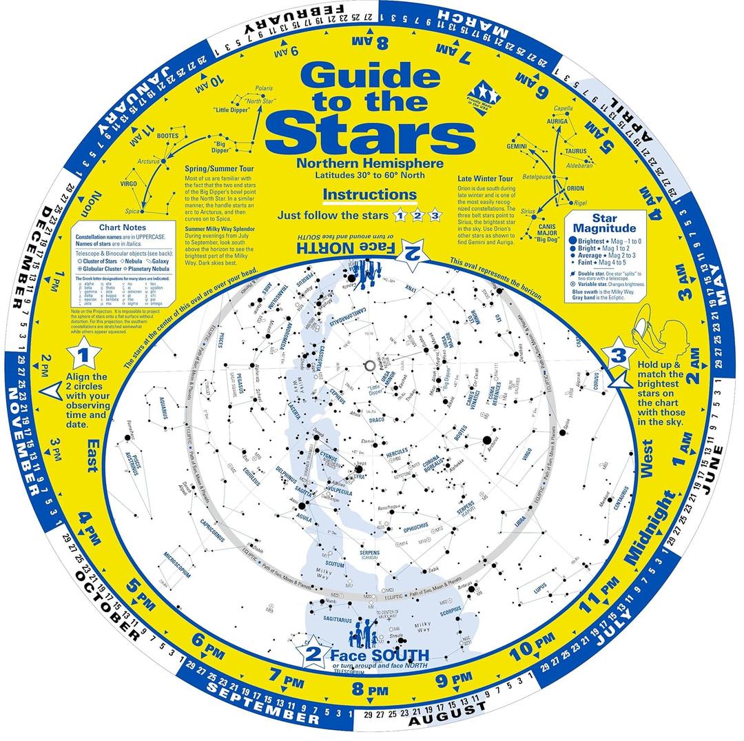 Guide to the Stars Map – February 15, 2019 by Ken Graun (Author)