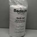 Bedsure King Quilt - Bright White Bedspread King Size & Lightweight Comforter, Modern Coverlet with Clover Pattern, Ultra Soft All-Season Bedding, 106 x 96 Inches