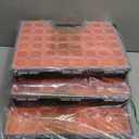 EMENTOL 3PCS Multi-Purpose Portable Organizer Box Set with 72-Removable Compartments, 3 Pieces Professional Boxes with Dimension 16.2"L*13"W*2.3"H