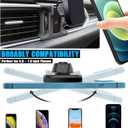 Car Phone Holder, Air Vent Phone Holder, Car Mount for Mazda CX5 2017-2024, Magnetic Navigation Stand Fit for iPhone 17 16 15 14 13 12 Pro Max Plus Mini, All Phones (Not for Magsafe)