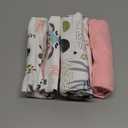 Cute Castle 3-Pack Baby Swaddle Sleep Sacks - Newborn Swaddle Sack - Ergonomic Baby Swaddles Blanket Warp for Boys and Girls - Baby Essentials (0-6 Months - Pink) (Large)