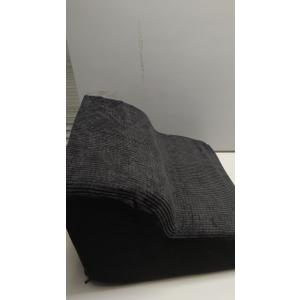 Dog Stairs for Small Dogs, High Density Foam Dog Ramp, Extra Wide Non-Slip Pet Steps for High Beds Or Couch, Soft Foam Doggie Ladder for Dogs Injured, Older Pets, Small Cats 11×16in Black 2 steps