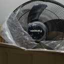 Fanspex 18" Wall Mounted Fan with Auto-oscillation, Timer, Adjust Wind Tilt for Home Garage Workshop Greenhouse Cooling & Air Circulation