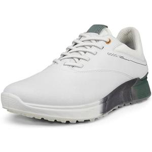 ECCO Men's S Three Gore Tex Shoes (8-8.5, White/Frosty Green)