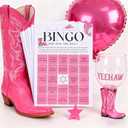 Bridal Shower Game Bingo Bachelorette Party Games Last Rodeo Wedding Shower Find the Guest Cowgirl 50 Guests