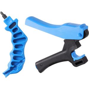 2-in-One Drip Irrigation Tubing Hole Punch Fitting Insertion Tools Drip Tube Hole Punch for Easier 1/4" Inch Fitting & Emitter Insertion (Pro Punch Tool Sets)
