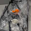 12-Pack 14 Inch Heavy Duty Shelf Brackets, Large Wall Bracket for Garage Storage Shelves, Black Powder-Coated Steel