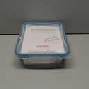 Snapware Snapware 6cup total solution rectangle food storage container glass, 9.3 Ounce (1112403)