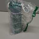 BJPKPK Insulated Water Bottle 18oz Stainless Steel Water Bottles with Straw and Carry Handle Double Wall Metal Thermal Flask, Light Blue Leopard