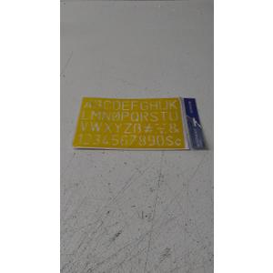 Westcott Letter Stenciling Guides (02145)