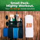 310 Nutrition Gym Workout Towel Fitness Sport Sweat Towels for Men and Women, Yoga, Spa, Travel, Golf, and Football