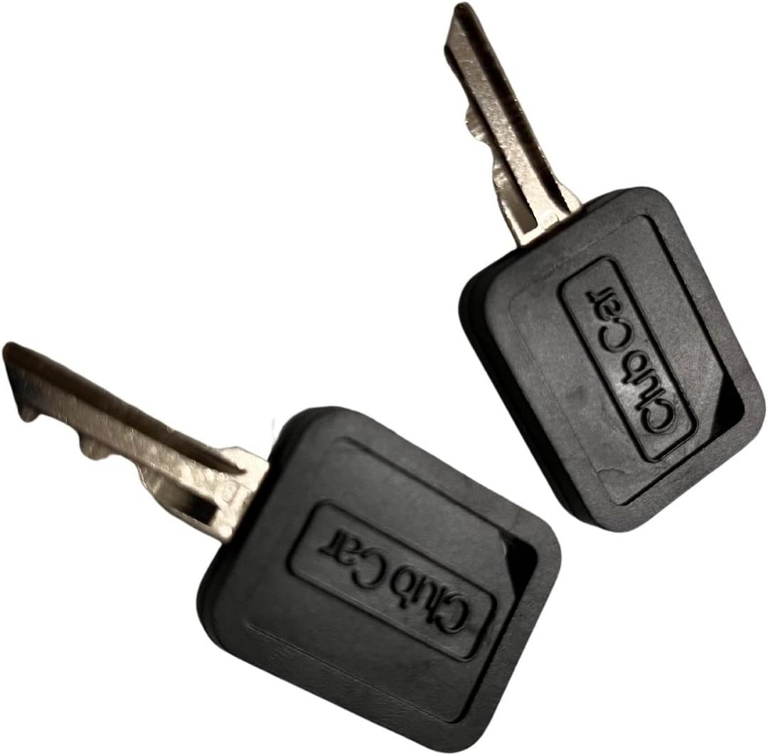ROMO Trade Original Club Car SETX2 Keys 1B for Carryall 2014-up and Tempo and Onward Lithium Vehicles OEM1 05068002 and 101974701