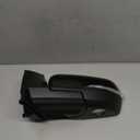 Left Driver Side Mirror Fits 2015 2016 2017 2018 2019 2020 2021 2022 2023 2024 Ford Edge With Manual Folding Heated Turn Signal Puddle Light Blind Spot Black Replace#JT4Z-17683-FB(9Pins)