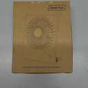 TriPole Mini Portable Desk Fan Rechargeable Ultra Quiet Small Fan 4.5 Inch Personal Travel Fan with 180 Tilt Folding and 3 Speeds Adjustable for Office Desktop Bedroom Black