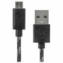 CELLCandy Extended Length Charge and Sync Micro USB Cable - Black, 6.5 ft