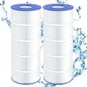 Pack of 2 PA120 Replacement Pool Filter Compatible with Hayward C1200, CX1200RE, Unicel C-8412, Filbur FC-1293, Clearwater II 125, Waterway Pro Clean PCCF-125, 817-0125N, 120 Sq. Ft Cartridge