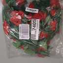2 Pack (16FT) Artificial Rose Vine Fake Flowers Garland Hanging Silk Rose Ivy Plants Vine for Mother's Day Wedding Arch Party Garden Wall Aesthetic Art Dcor (Red)