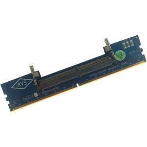 Mustpoint Laptop DDR5 RAM to SO DDR5 U-DIMM Desktop Adapter Card, Memory Tester SO DDR5 to DDR5 U-DIMM Converter (Blue)