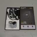 128G (9800 Hour) Voice Activated Recorder, Double-Sided Magnetic Voice Recorder with Playback, Audio Recorder with AI-Intelligent Noise Reduction, 70H Continuous for Lectures, Meetings (Black)