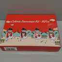 Colovis 16Pcs Snowman Decorating Kit, Snowman Making Kit Snow Toys for Winter Outdoor Party Christmas Holiday Decoration(1 Pack)